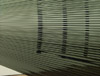 Douglas Allsop, Blind Screen, 2009, video tape, aluminium profiles, height 99.25 cm, width variable, detail