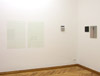 exhibition view: Nummer 1, 2008, Galerie Kim Behm Frankfurt; works by Douglas Allsop (left) and Henrik Eiben (middle, right)