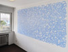 Christiane Schlosser, Naturstudie, ca. 125 x 300 cm, wall drawing, exhibition: fully booked, 2009, Hotel Beethoven, Bonn