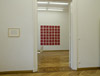 Christiane Schlosser, ermessen, 2007, acrylic / canvas, 7 x 7 squares, each 25 x 25 cm, exhibition view: 2009, Galerie Kim Behm Frankfurt